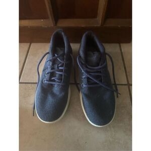 Allbirds Blue Hi-top Wool Runners Women size 11